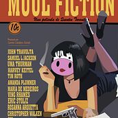 Cartel Muul Fiction. Un proyecto de Cine y Diseño de carteles de Carmen Caballero- Bonald Ruiz - 28.05.2019
