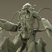 Mi Proyecto del curso: Escultura digital de criaturas fantásticas con ZBrush. 3D Animation, Character Design, 3D Character Design, Sculpture, Fine Arts, Film, Film, Video, TV, Comic, Concept Art, Creativit, Design, To, Design, Traditional illustration, Digital Illustration, 3D Modeling, and Video Games project by Fito Barraza - 07.05.2019