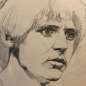 Retrato de Jack Bruce. Un proyecto de Dibujo de Retrato de fuenslopez - 29.05.2019
