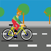 SEGUNDO TRABAJO TALLER - BICICLETA LOOP. Un proyecto de Animación de Daniel Suarez - 29.05.2019