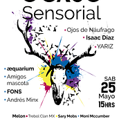 Ocaso Sensorial. Br, ing, Identit, Creativit, Design, Poster Design, Editorial Design, Graphic Design, Events, and Traditional illustration project by André Cendon Cano - 05.15.2019