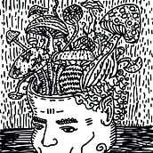 Serie: ¿Quien quisiera vivir como los hongos?. Artistic Drawing, Traditional illustration, Digital Illustration, Animation, Children's Illustration, and Stop Motion project by Raul Leon - 04.30.2020