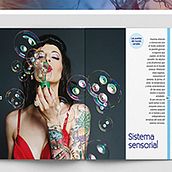 Libro El Cuerpo Humano en 3DNuevo proyecto. Projekt z dziedziny Grafika ed, torska, Projektowanie graficzne i Infografika użytkownika Úrsula Aurelia Buono - 20.06.2016