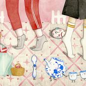 El maravilloso Mago de Oz. Un progetto di Disegno, Disegno a matita, Disegno artistico, Illustrazione tradizionale, Illustrazione infantile e Pittura ad acquerello di Berta Fortet Berne - 01.06.2019