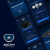 Ancovi Motors branding. Un progetto di Br, ing, Br, identit, Design per smartphone e Web design di Marcus Rosanegra - 01.06.2019