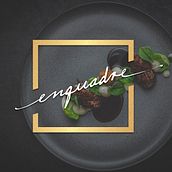 Enquadre, identidad para restaurante-galería. Logo Design project by Viani Herrera - 06.02.2018