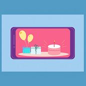 Happy b!. Un proyecto de Ilustración tradicional, Ilustración digital e Ilustración vectorial de Isa Garcia - 03.06.2019