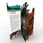 Brochure Café. Un proyecto de Diseño gráfico de Erika Arce Almeida - 20.04.2019