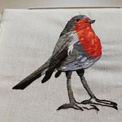 Mi Proyecto del curso: Pintar con hilo: técnicas de ilustración textil. Embroider project by Anu Mena - 04.11.2020