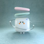 Calm. Un progetto di 3D, Animazione e Character design 3D di María Luquero - 05.06.2019