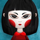 Ayuki . Traditional illustration project by Diego López - 06.06.2019