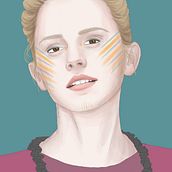 Emma Watson. Traditional illustration, and Digital Illustration project by Lucía Segura García - 06.06.2019