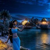 Three Wishes. Aladdin. Een project van Fotografische postproductie y Retoucheren van foto's van Carolina Tejera - 06.06.2019