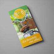 REB - Rural Electric Bike. Poster Design, and Editorial Design project by Roger Pla Ramos - 08.08.2018