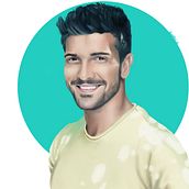 Pablo alborán. Arte digital. Artistic Drawing, Realistic Drawing, Traditional illustration, and Digital Illustration project by Alfonso Pez Aparicio - 06.22.2018