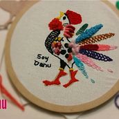 Técnicas de bordado: ilustrando con hilo y aguja. Un proyecto de Bordado de Soy Danu - 12.06.2019