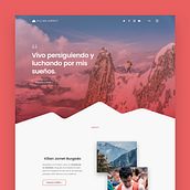 Kilian Jornet. CSS, Web Design, and UX / UI project by Miguel Ángel Sánchez Rubio - 02.10.2018
