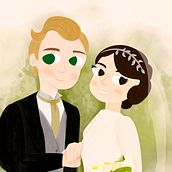 Mary & Matthew . Digital Illustration, and Children's Illustration project by Glo VD - 06.14.2019