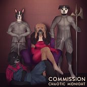 Comision retrato de mascotas. Un proyecto de Ilustración digital de Ale Cerecedo - 14.06.2019