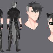 Comision rediseño de personaje. Un proyecto de Diseño de personajes e Ilustración digital de Ale Cerecedo - 14.06.2019