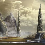 Mi Proyecto del curso: Matte Painting: creando mundos fotorrealistas. Un proyecto de Creatividad, Diseño gráfico y Paisajismo de luispardo2010 - 20.06.2019