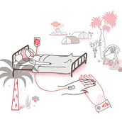 Médicos sin fronteras. Artistic Drawing, and Traditional illustration project by "lanómada" - 06.15.2019