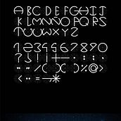 Tipografía Round. Un projet de Design , Design graphique, T , et pographie de Lorena Rodríguez Urdiales - 17.06.2019