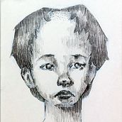 Children, After quarantine.. Un projet de Dessin au cra, on , et Dessin de portrait de Jordi Seró Alsina - 04.05.2020