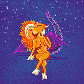 Quimera . Traditional illustration project by Valeria Romero Sánchez - 01.12.2019