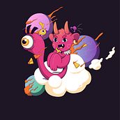 personajes . Street Art, Design, Character Design, and Traditional illustration project by jeferson gutierrez - 06.18.2019