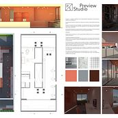 Estudio. Projekt z dziedziny Projektowanie wnętrz użytkownika Sol Pasarin - 19.06.2019