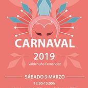 Cartel Carnaval 2019. Poster Design project by María Pereda Escudero - 03.09.2019