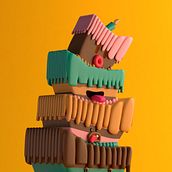Mi pequeñas criaturas . Un proyecto de 3D y Diseño de juguetes de Argel Laboriel - 22.06.2019