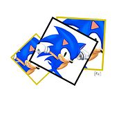 Sonic. Digital Illustration project by mfrauv9 - 06.22.2019