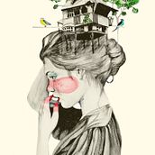 La casa que habito. Un proyecto de Ilustración tradicional de Nicole Lopez - 23.06.2019
