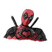 Deadpool. Drawing project by Francisco Javier Saorín - 06.23.2019