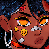 Hot Cheeto. Character Design, Traditional illustration, and Digital Illustration project by D C - 06.25.2019