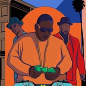 Unsolved Notorius B.I.G . Ilustrasi tradisional proyek oleh Mario Galindo - 04.15.2020