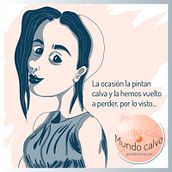 Mundo calvo. Diario gráfico para redes sociales. . Animasi & Ilustrasi Digital proyek oleh Gema Lamisma - 06.26.2019