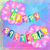 Happy Birthday Ein Projekt aus dem Bereich Skizzenentwurf, Design, Grafikdesign, Traditionelle Illustration und Vektorillustration von yireh - 27.05.2019