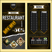 Restaurant menu Ein Projekt aus dem Bereich Design, Grafikdesign, Traditionelle Illustration und Vektorillustration von yireh - 27.05.2019