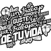 Lettering. Lettering project by Solange Blumin - 06.30.2019