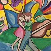 Spring Joy, Austin. Un progetto di Pittura di Marlene Jorge - 01.07.2019