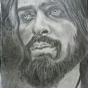 Mi Proyecto del curso: Retrato realista con lápiz de grafito. Fine Arts project by Fernanda González - 07.02.2019