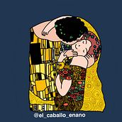 El Beso . Ilustrasi tradisional proyek oleh Sofia Orizaga Flores - 04.02.2018