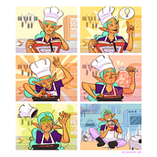 Mi Proyecto del curso: Introducción a la psicología del color: la narrativa cromática. Comic, Drawing, Traditional illustration, and Digital Illustration project by Ana Guadalupe Lauzirika - 07.05.2019