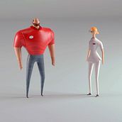 HONDA - We think like that. Projekt z dziedziny 3D, Animacje 3D, Projektowanie postaci 3D, Papercraft i  Reklama użytkownika Amazing Monkeys - 05.07.2019