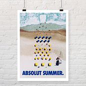 Absolut Summer . % Jacobo Gutiérrez Sánchez tarafından hazırlanan Yaratıcılık, Sanat Yönetmenliği, Tasarım, Poster Tasarımı, Grafik Tasarım, Ve Fotoğrafçılık projesi - 06.03.2019