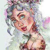 Mi Proyecto del curso: Retrato ilustrado en acuarela. Sketching, Creativit, Traditional illustration, and Digital Illustration project by Petry Rey - 07.05.2019