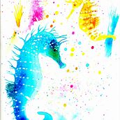 Galaxia. Un projet de Aquarelle de Daniela Blagoev - 08.07.2019